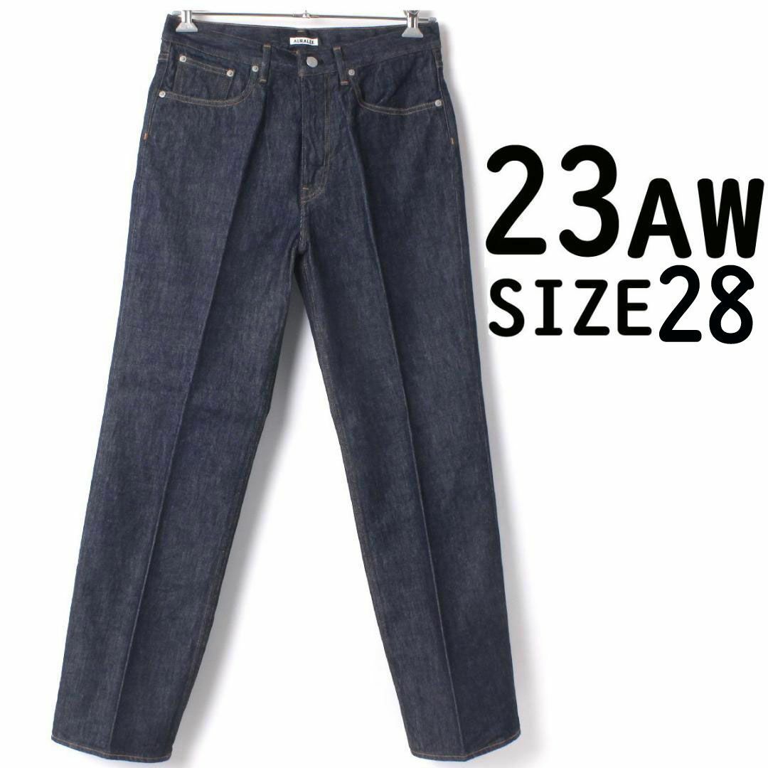 23AW AURALEE HARD TWIST DENIM 5P PANTS - www.edxconsultores.com.br