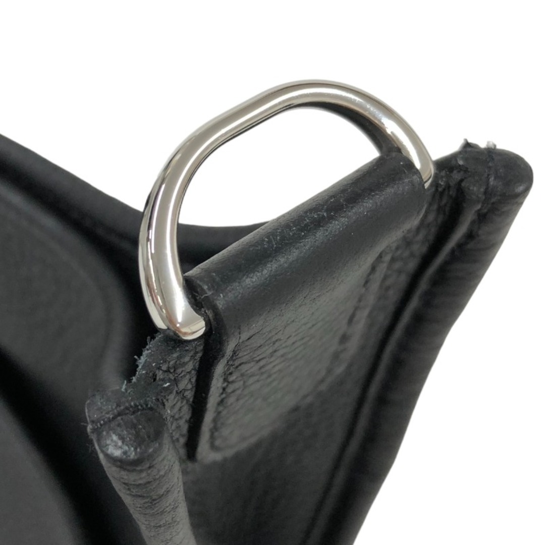 Hermes - エルメス HERMES エヴリン3 PM U刻 ブラック シルバー金具