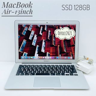 Mac (Apple) - MacBook Air 13inch SSD128GB Office付きの通販 by ...