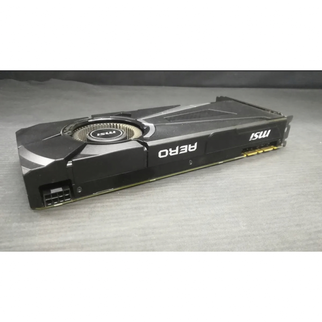 MSI GEFORCE GTX1080 AERO 8GB GDDR5X 256 - PCパーツ