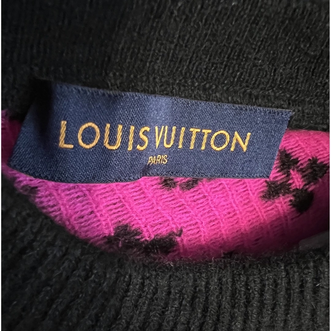 LOUIS VUITTON(ルイヴィトン)のルイヴィトン　モノグラムカシミヤセーター メンズのトップス(ニット/セーター)の商品写真