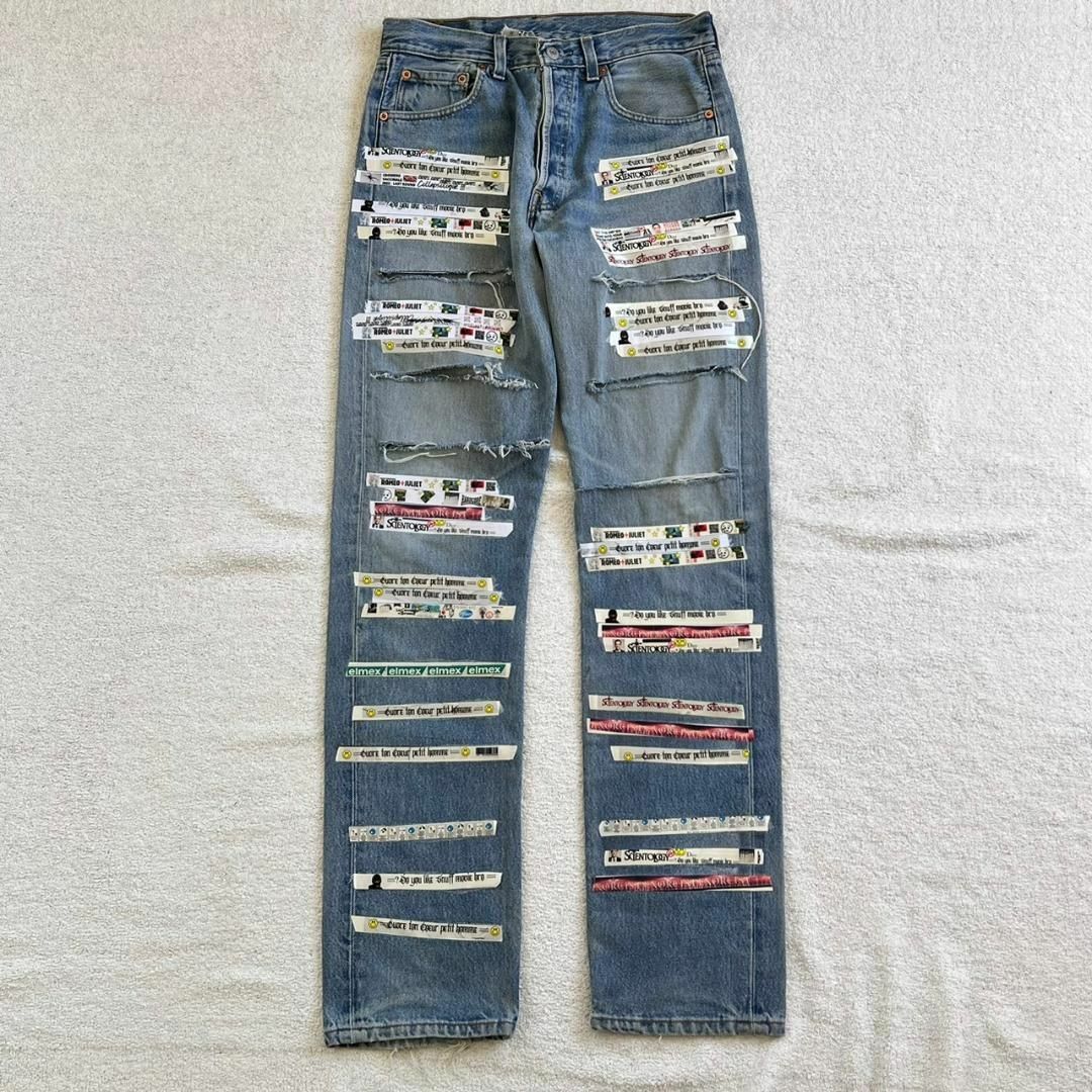 coucoubebe 75018 リメイク デニム 501 ヒップホップ-