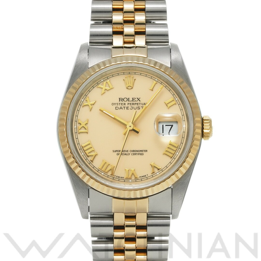 ロレックス ROLEX 16233 E番(1991年頃製造) アイボリー メンズ 腕時計