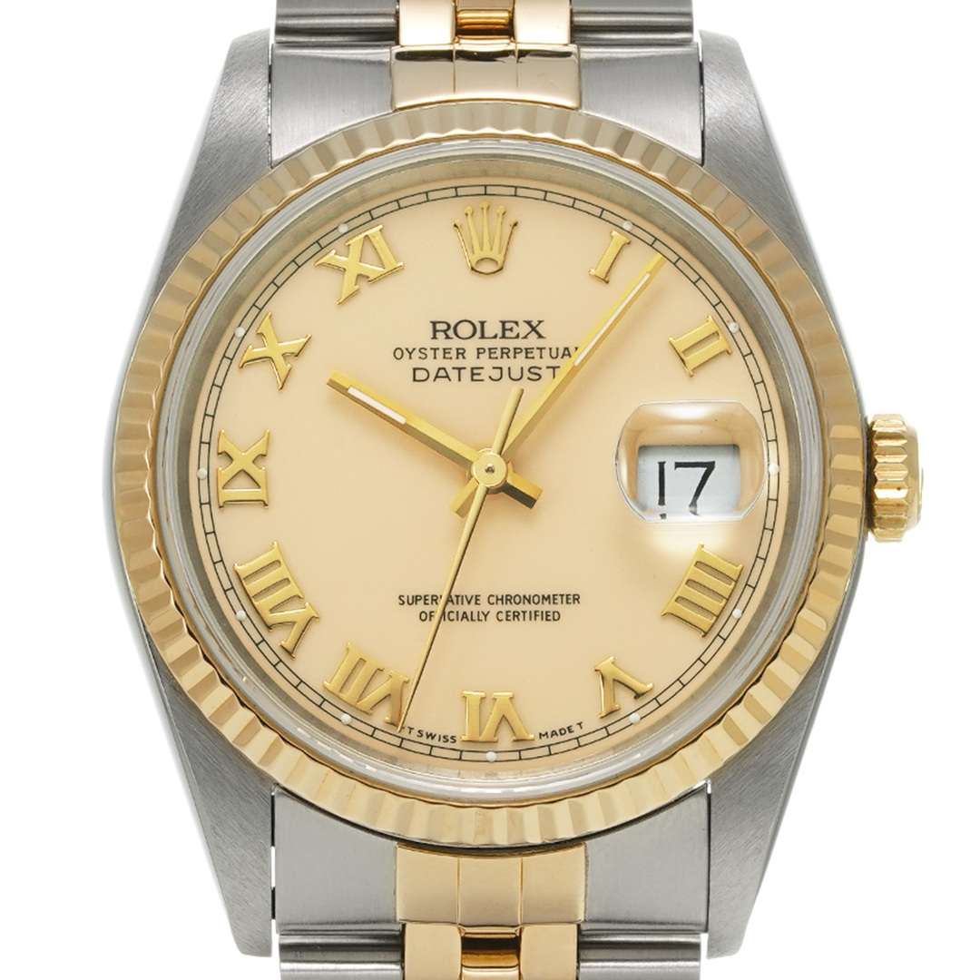 ロレックス ROLEX 16233 E番(1991年頃製造) アイボリー メンズ 腕時計