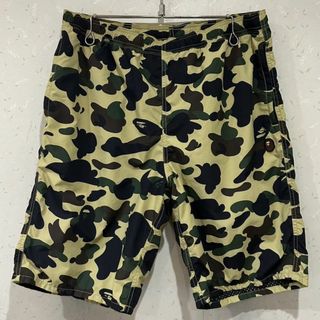 アベイシングエイプ(A BATHING APE)の＊A BATHING APE カモ柄 裏メッシュ ハーフパンツ 2XL(ショートパンツ)