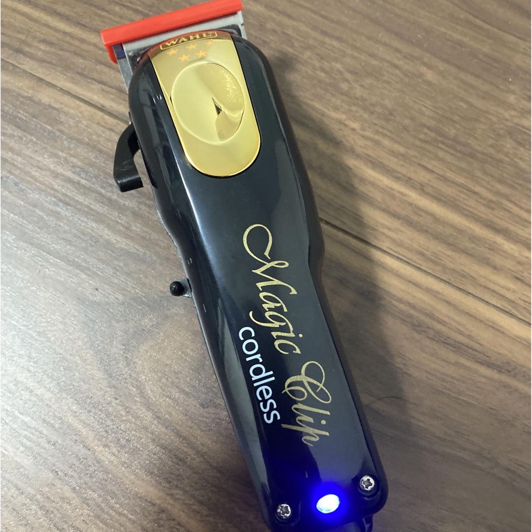 wahl コードレスバリカンファイブスターマジッククリップ GOLD/BLACK