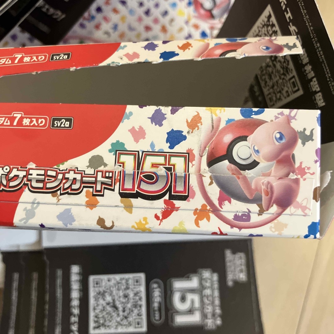 ポケモンカード 151 BOX 空箱　25箱