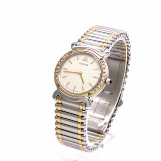 セイコー(SEIKO)の【リネアクルバ】SEIKO ’セイコー 時計’ ダイヤモンドベゼル ☆極美品☆(腕時計)