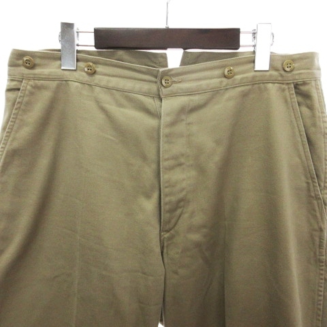 COMOLI - コモリ 22SS コットンチノオーバーパンツ V01-03006 ベージュ