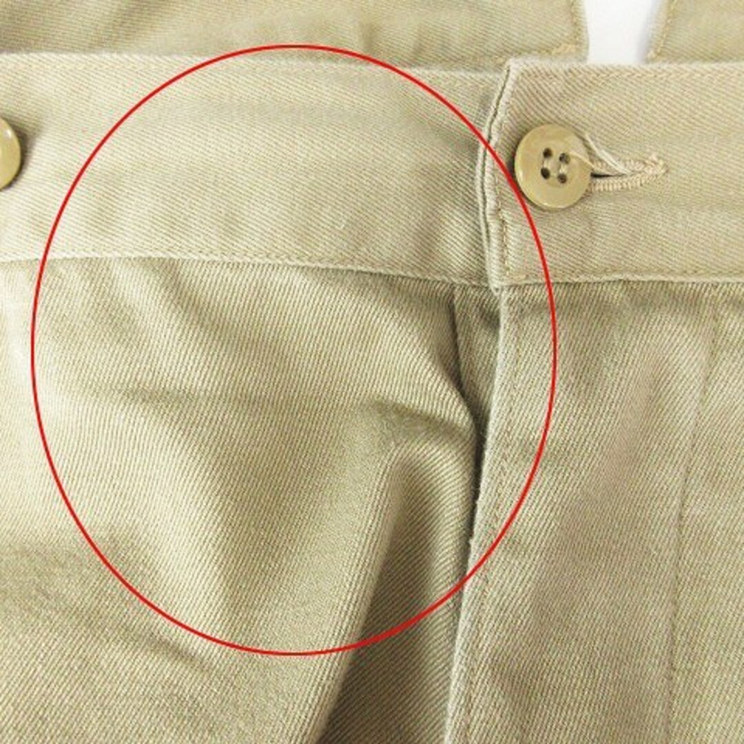 COMOLI - コモリ 22SS コットンチノオーバーパンツ V01-03006 ベージュ