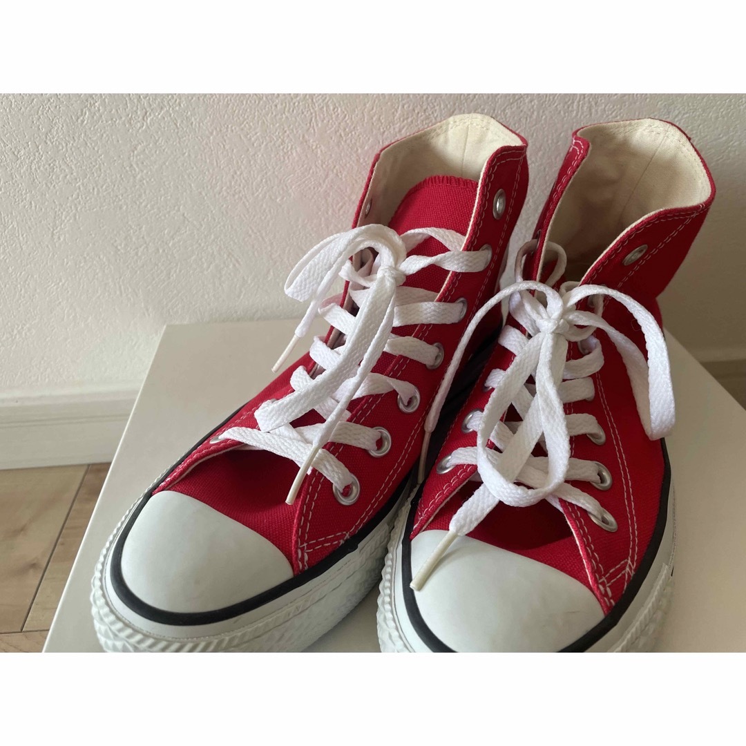 CONVERSE コンバース オールスター ハイカット 赤 レッド 23cm