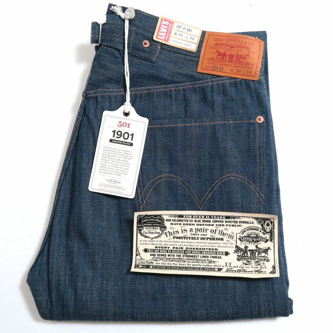 LeviLevi’s 150周年 1901 501xx W34 L34 限定 501本