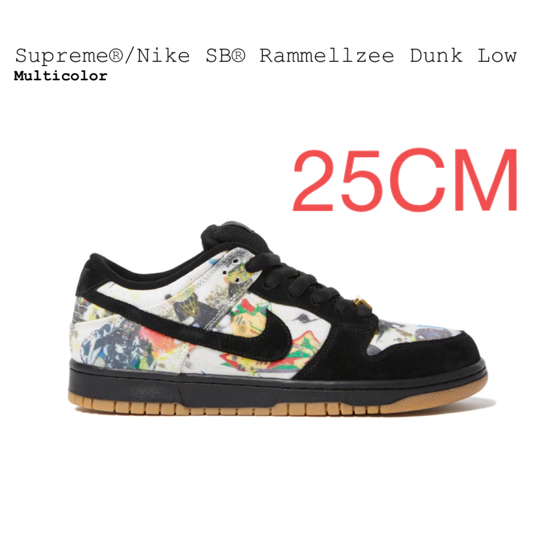 Supreme Nike SB Dunk Low Rammellzee ダンク