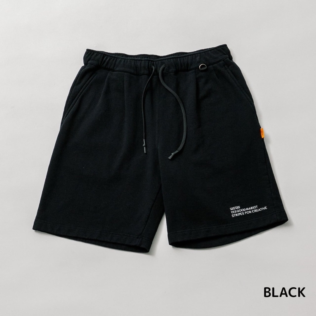 1LDK SELECT(ワンエルディーケーセレクト)のYGM×SEE SEE×S.F.C WIDE SWEAT SHORTS メンズのパンツ(ショートパンツ)の商品写真