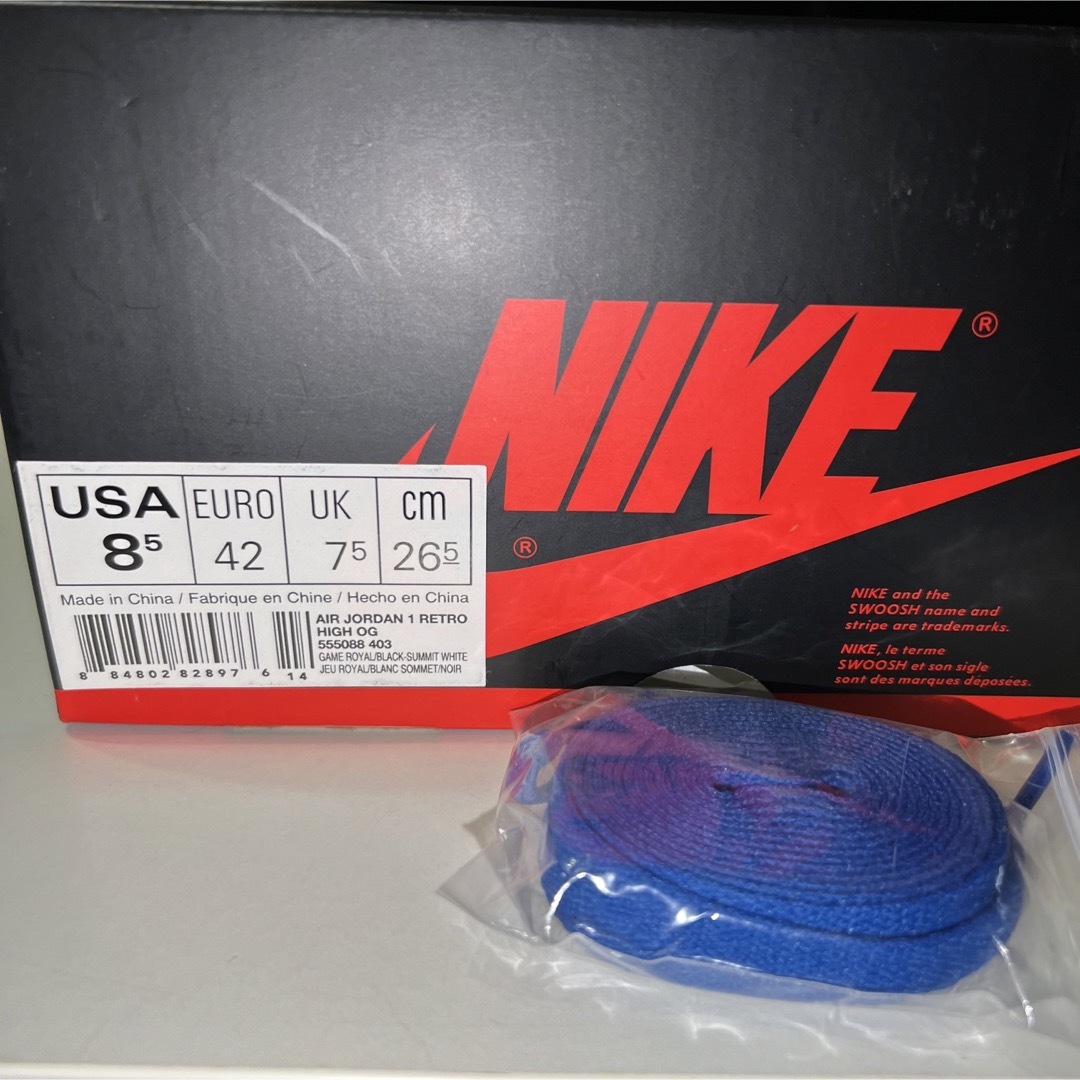 NIKE - Nike Air Jordan 1 RetroHighOG Game Royalの通販 by KK ...