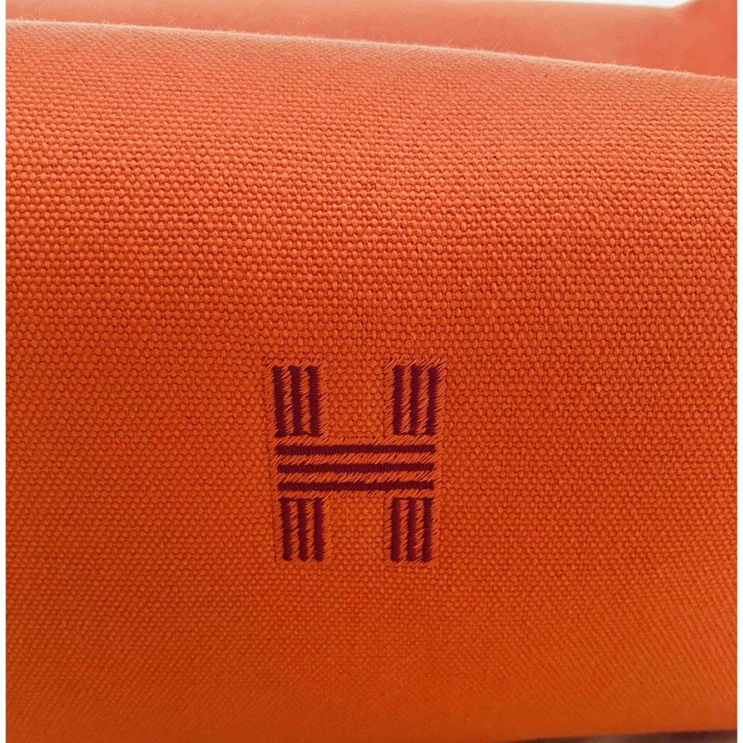 Hermes(エルメス)の新品未使用♡エルメス　ブリッドアブラック  GM フー　オレンジ レディースのバッグ(ハンドバッグ)の商品写真