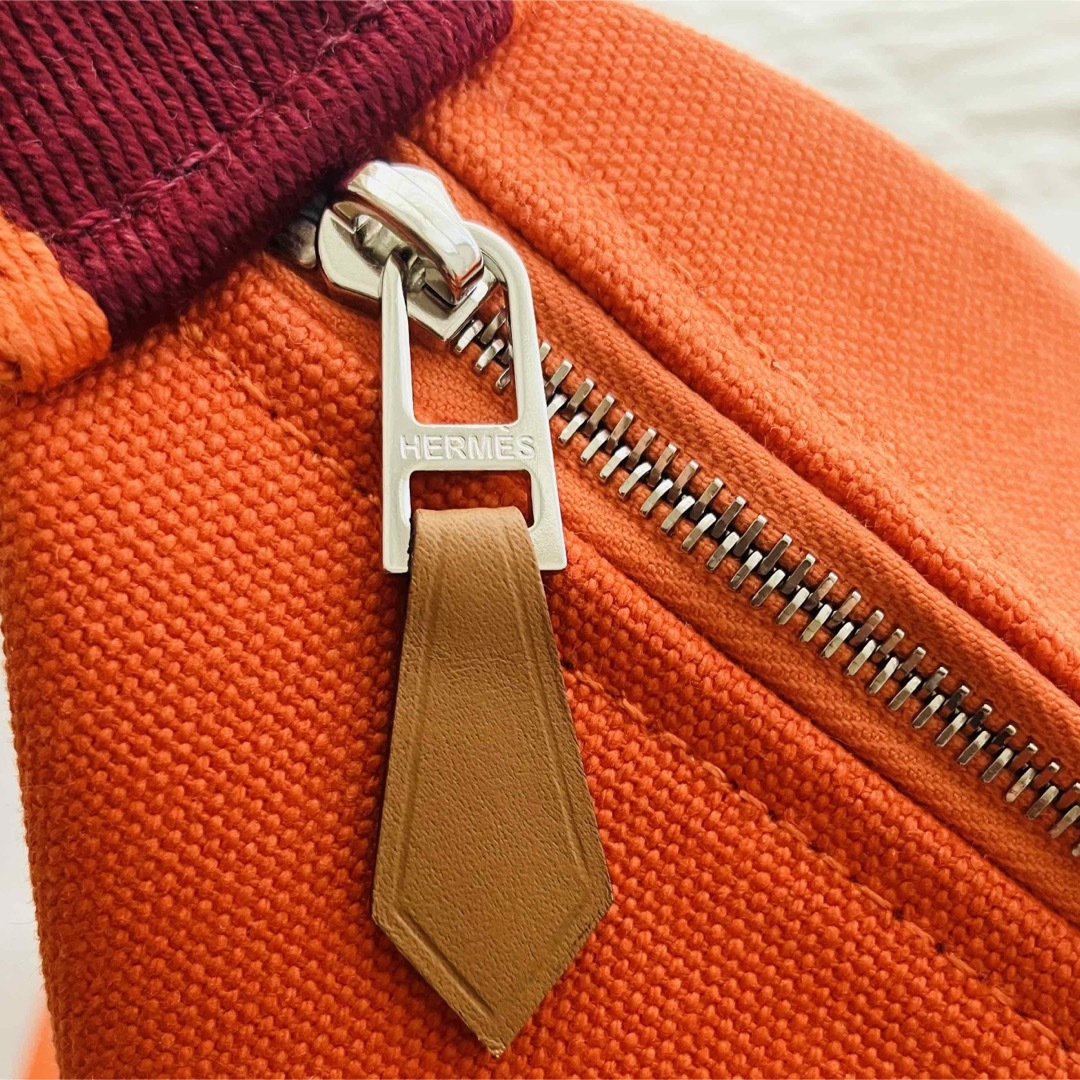 Hermes - 新品未使用♡エルメス ブリッドアブラック GM フー オレンジ