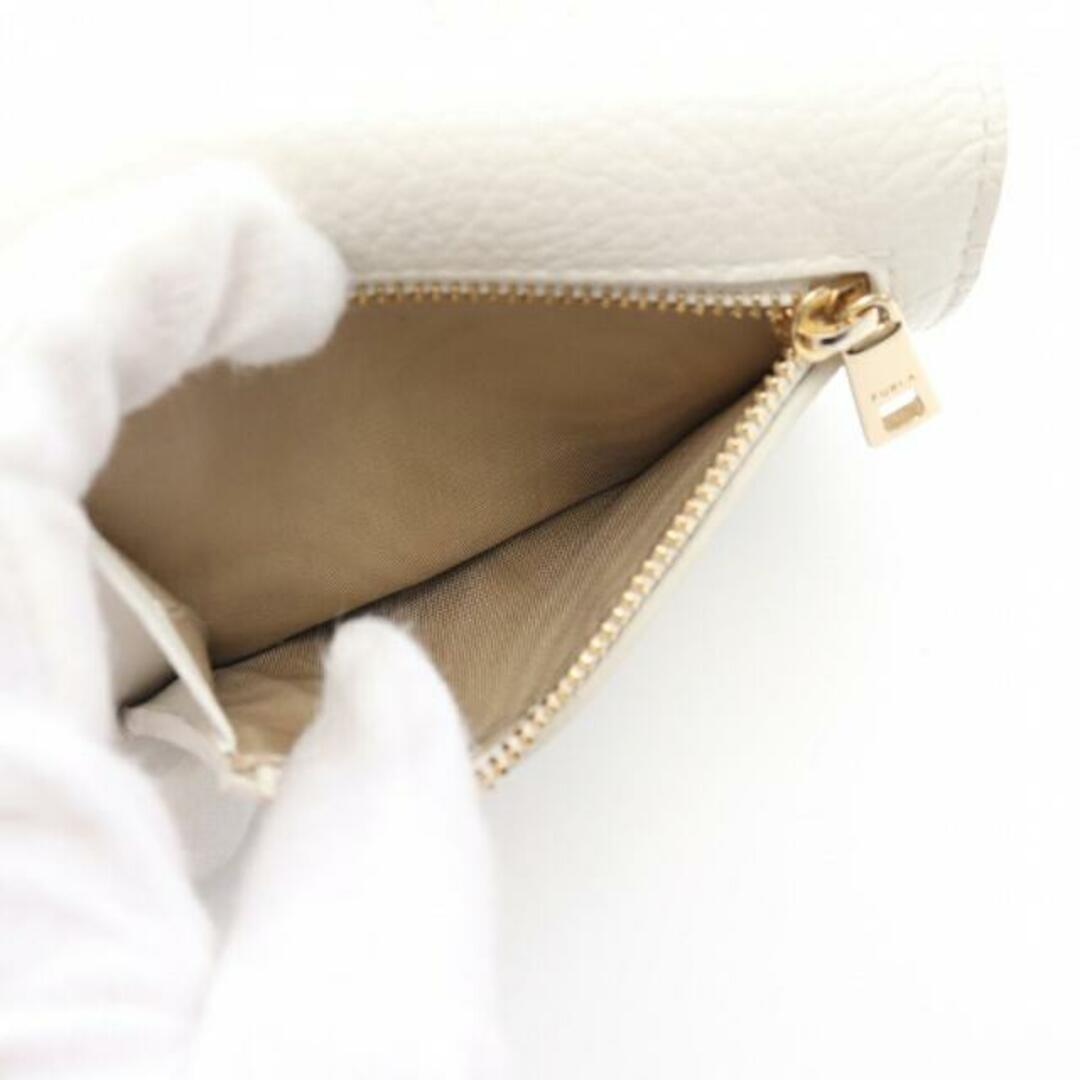 Furla(フルラ)のSLEEK スリーク 二つ折り財布 レザー ホワイト レディースのファッション小物(財布)の商品写真