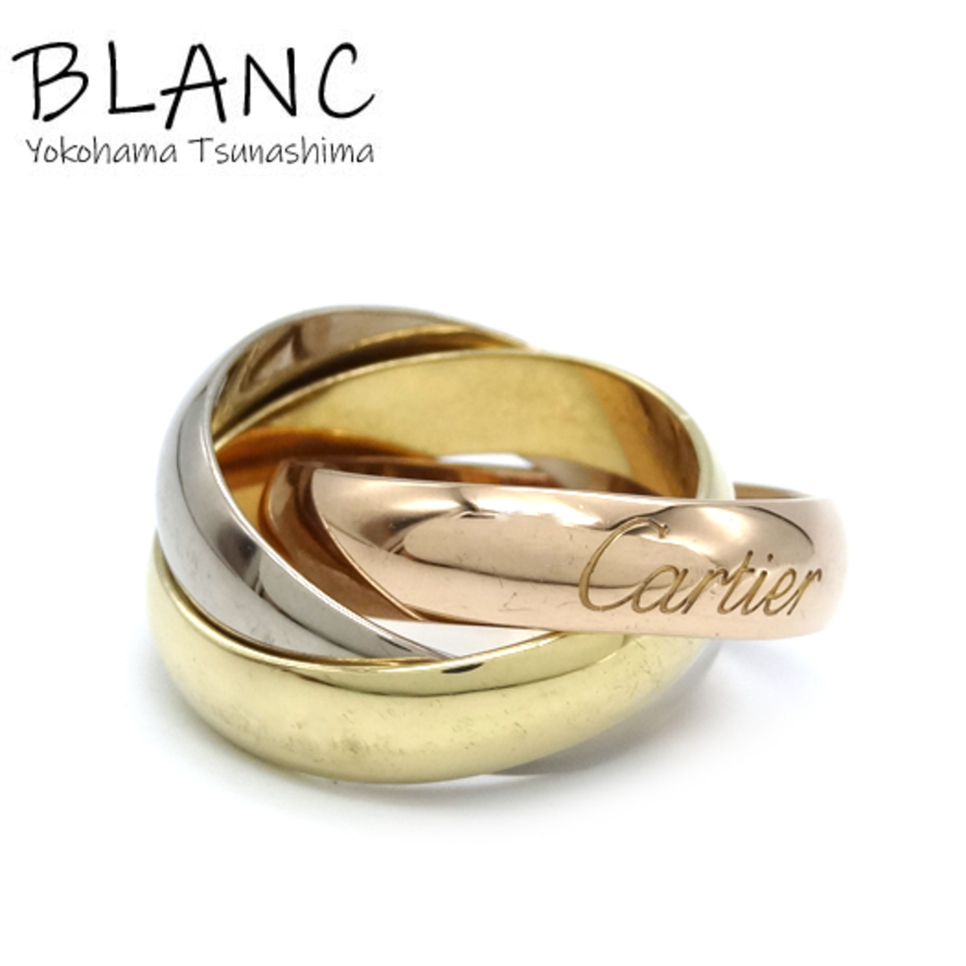 Cartier - カルティエ トリニティ リング LM 750 K18 3カラー ゴールド