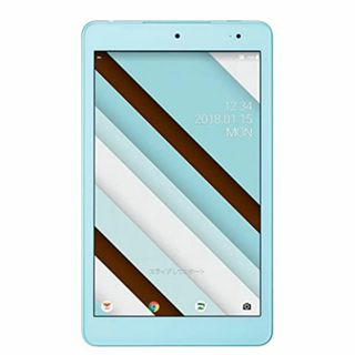 キョウセラ(京セラ)の【中古】 KYT32 Qua tab QZ8 チョコミント SIMフリー 本体 au Aランク タブレット  【送料無料】 kyt32mi8mtm(タブレット)