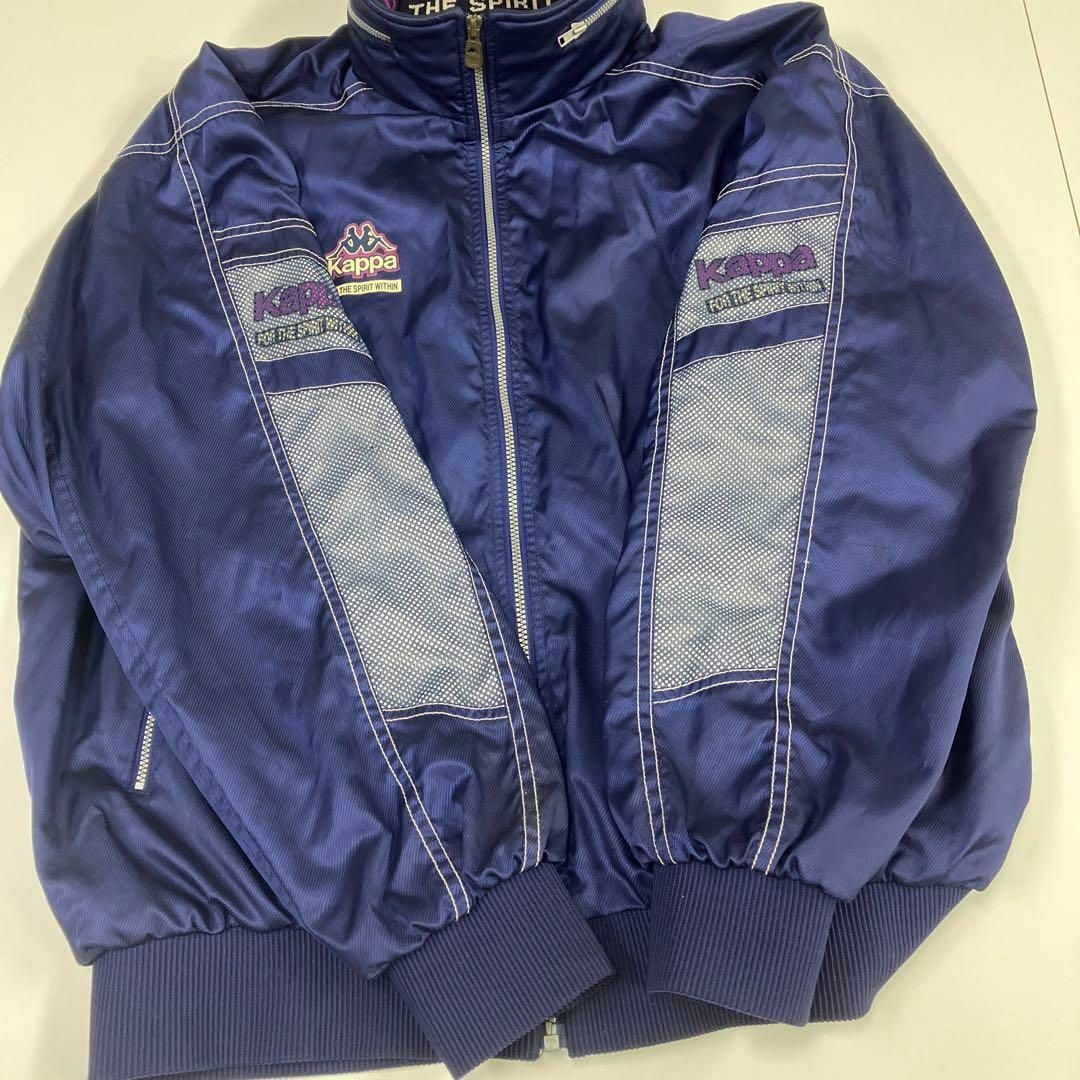 KAPPA 90s ナイロンジャケット navy purple