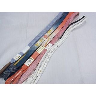 平和屋-こころ店□和装小物 上質な帯締め10本セット 笹波組 高麗組 蔦