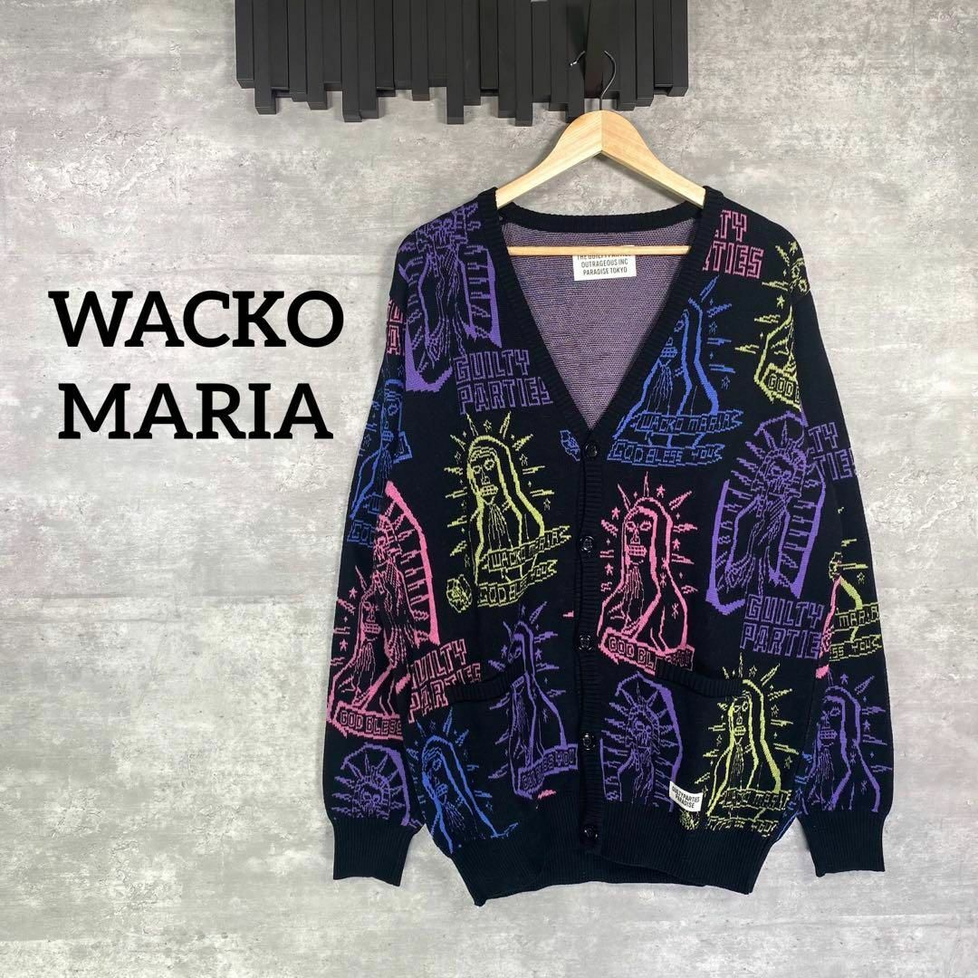 『WACKO MARIA』ワコマリア (M) マリアカーディガン / ジャガード
