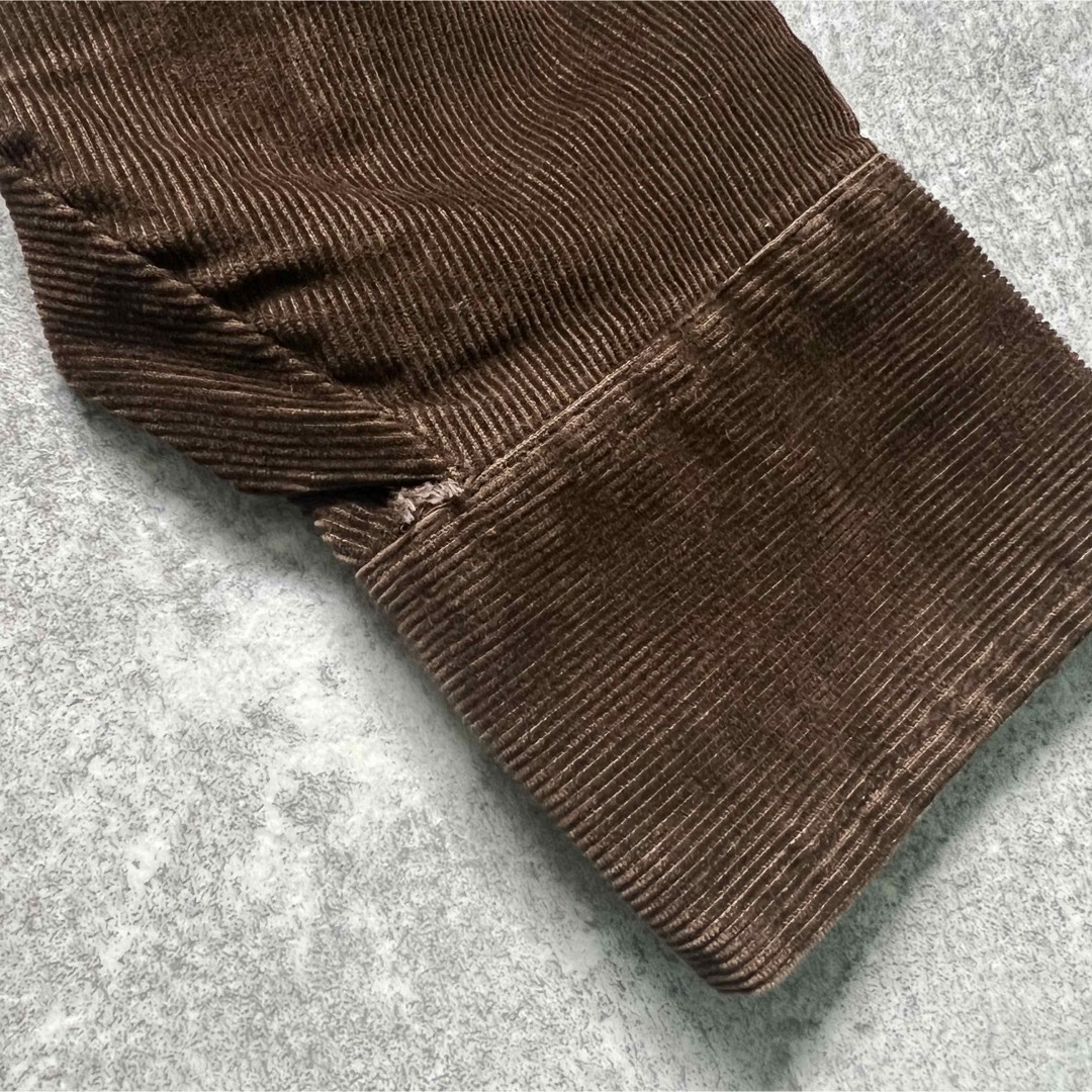 70s USA製 Levi's コーデュロイ シャツ ブラウン 白タブ