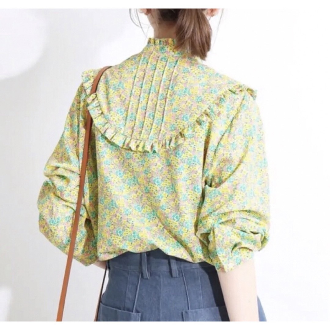 IENA LA BOUCLE RATTIフラワーフリルブラウス | www.barryshairstudio.ie