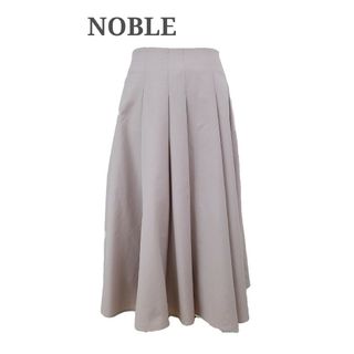 ノーブル(Noble)の美品   NOBLE フレアースカート(ひざ丈スカート)