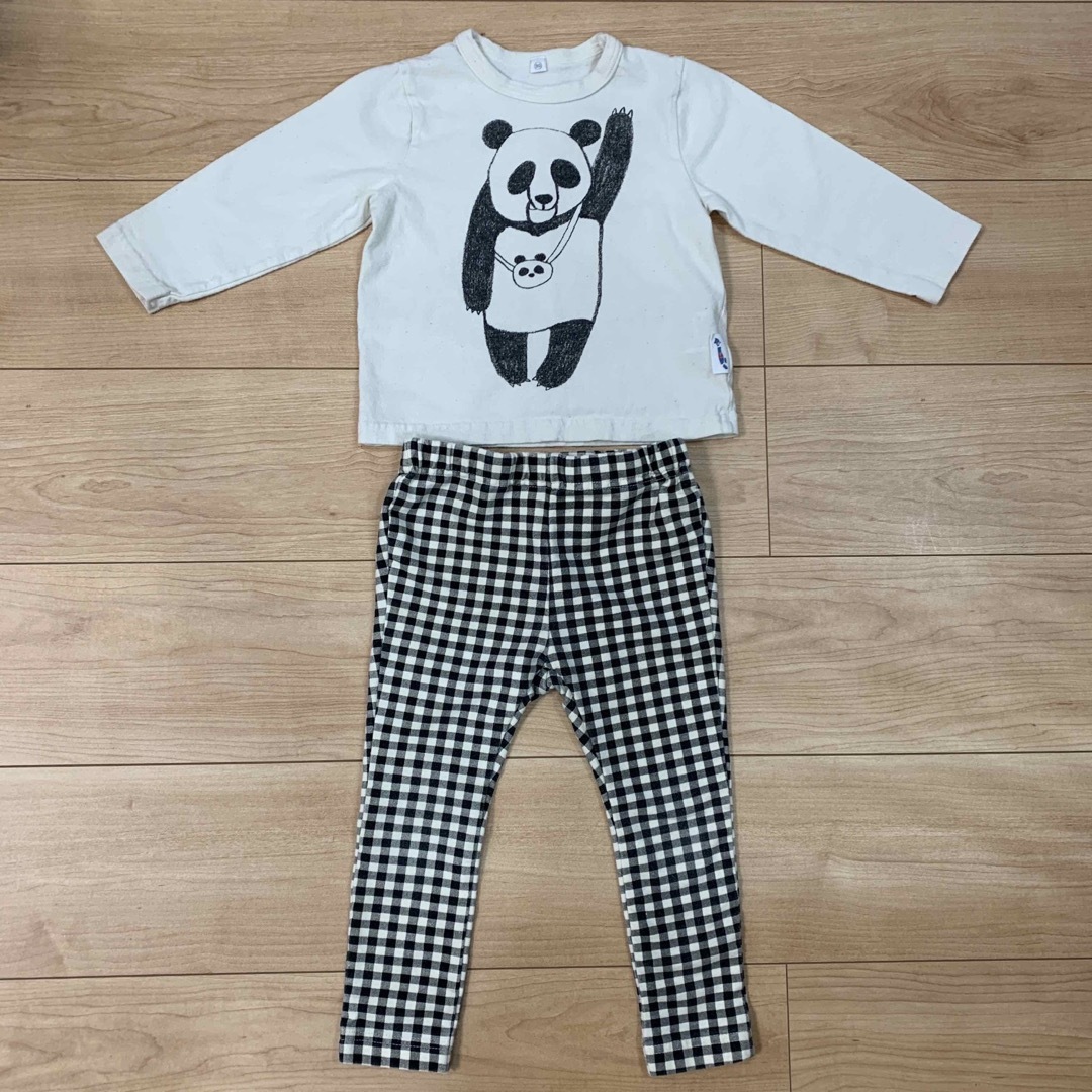 BREEZE(ブリーズ)の子供服　jippon ロンT90cm  100cm キッズ/ベビー/マタニティのキッズ服男の子用(90cm~)(Tシャツ/カットソー)の商品写真