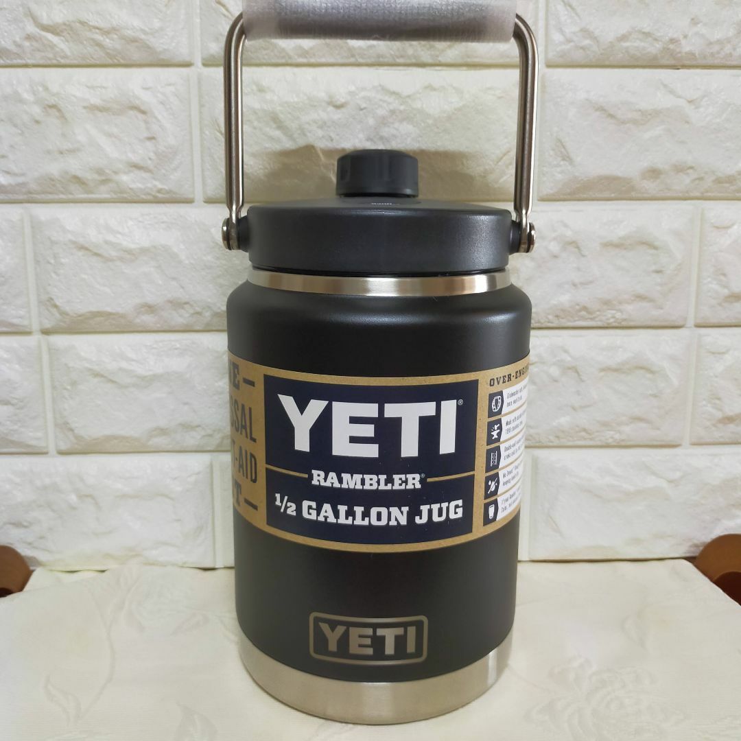 メーカー公式 YETI イエティランブラー ワンガロン ジャグ （ブラック