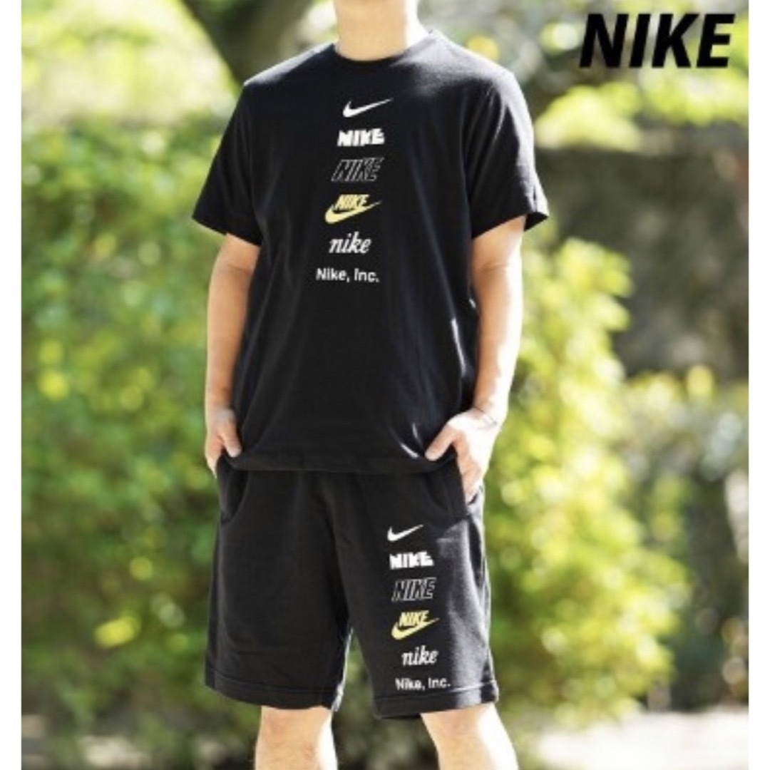 ナイキ マルチ ロゴ スウェット ハーフパンツ フレンチテリー L ... ナイキ マルチ ロゴ スウェット ハーフパンツ フレンチテリー XL ブラック