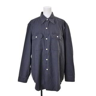 179マディソンブルー コットン100％五分袖シャツ紺ネイビー00日本製