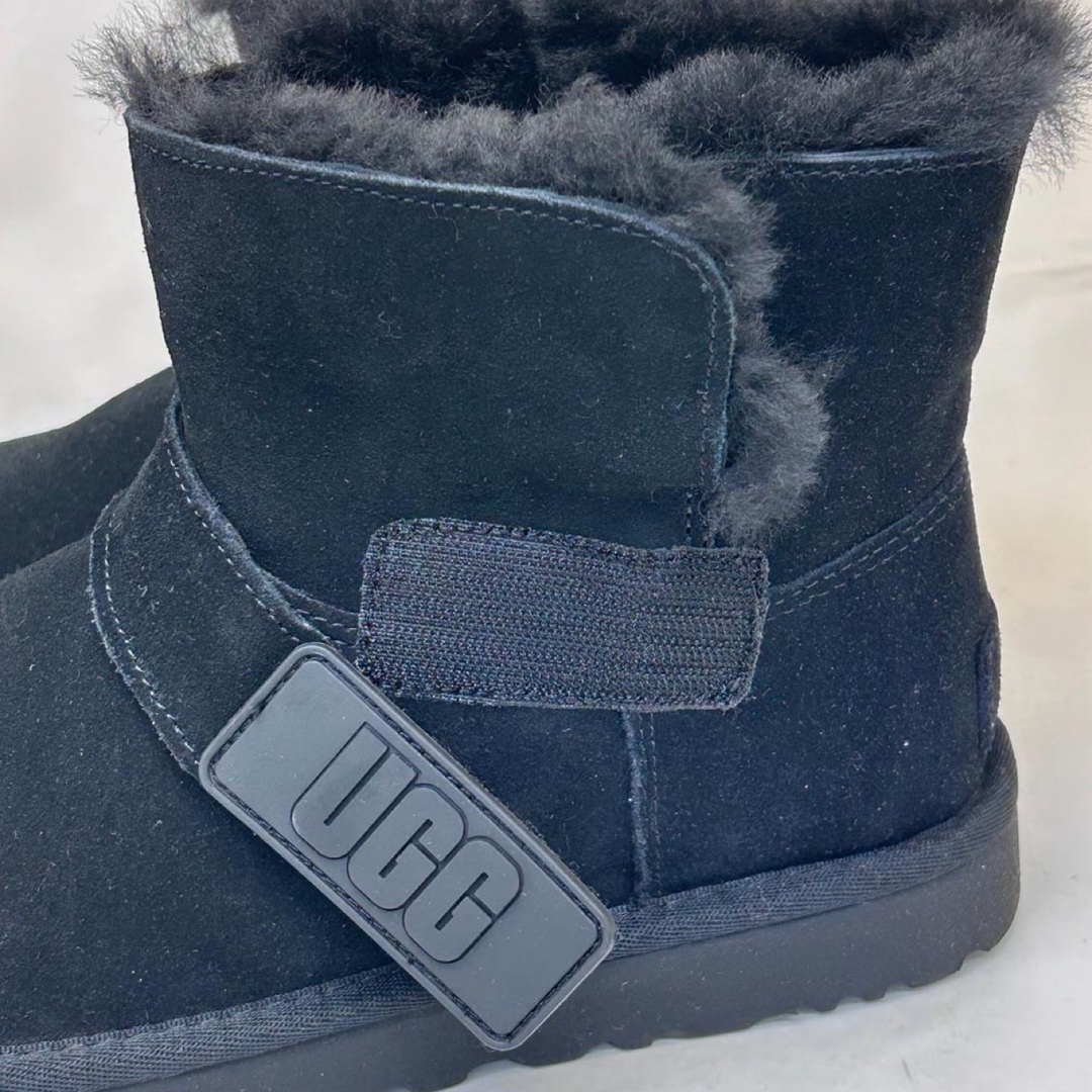 UGG アグ ベイリーミニブリング グレー US8 25cm