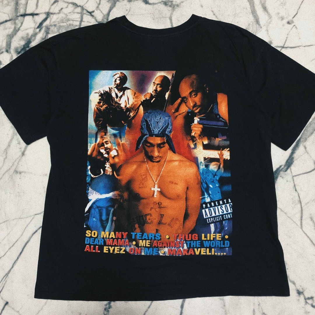 2PAC RAP TEE Rap Tee VINTAGE Tシャツ 90s古着