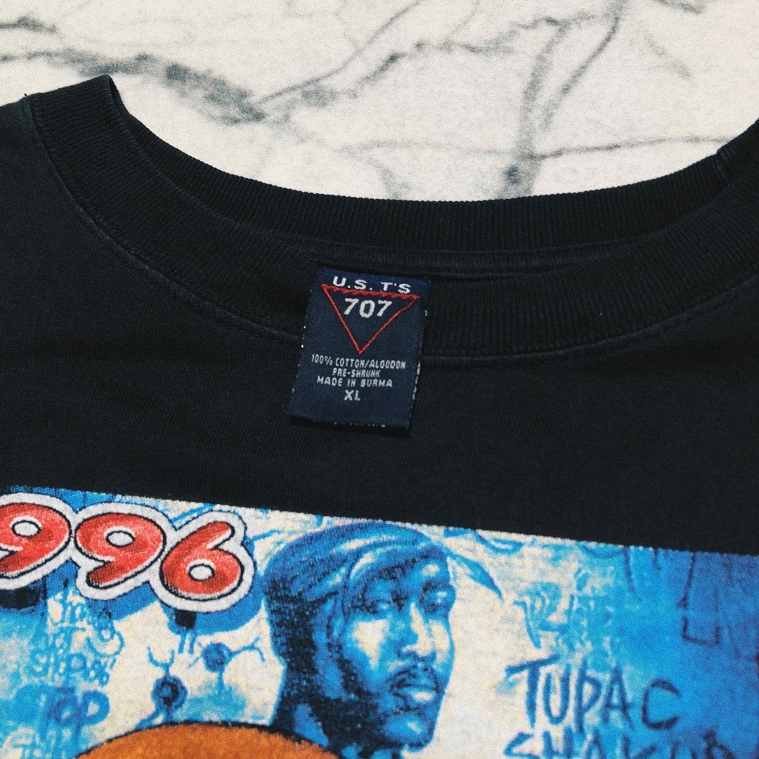 2PAC RAP TEE Rap Tee VINTAGE Tシャツ 90s古着の通販 by 🌚No Title ...