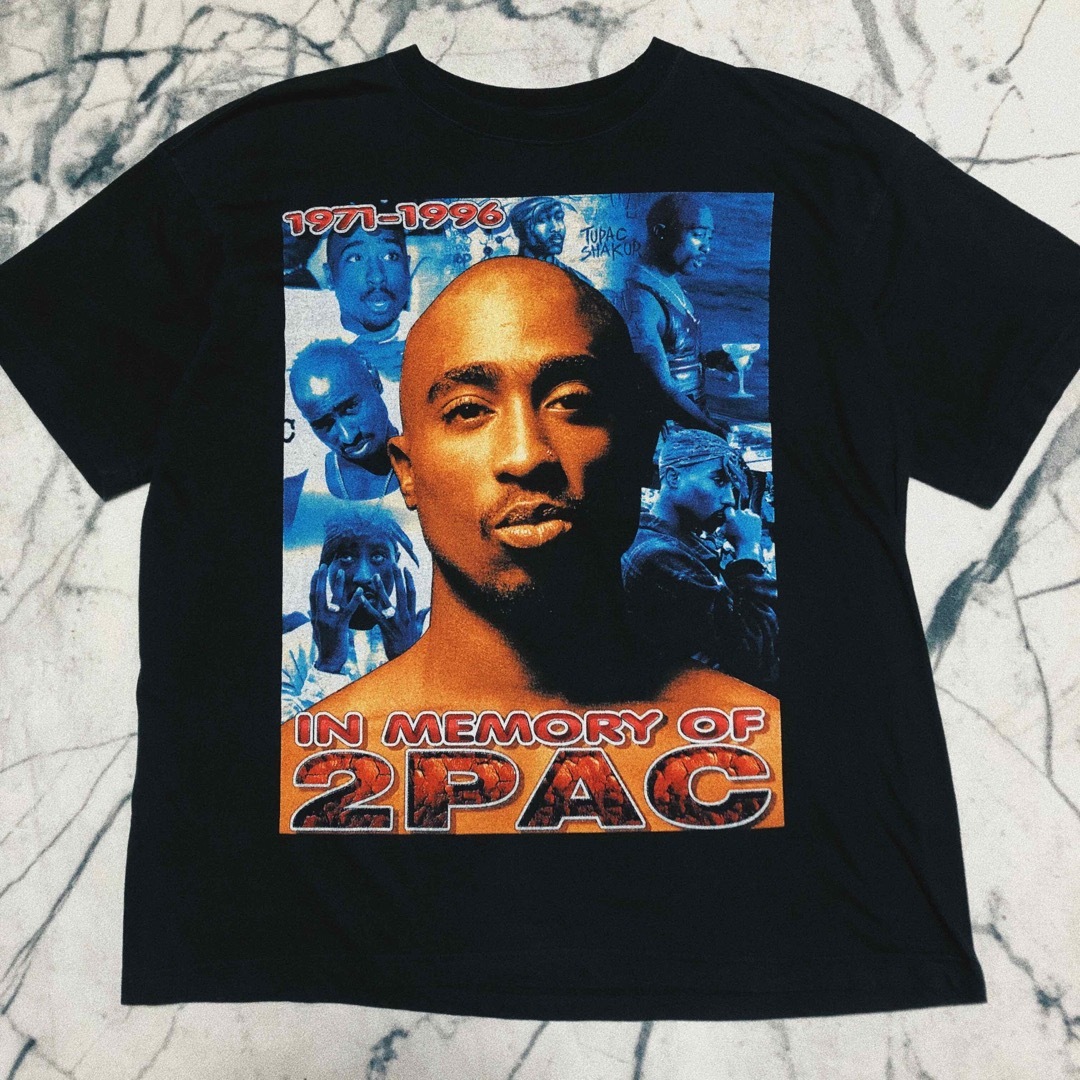 希少 90s 2pac tupac ヴィンテージTシャツ XL