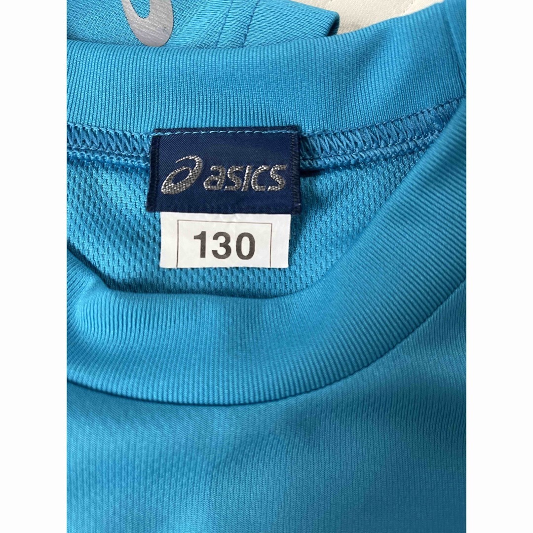 asics(アシックス)のasics ランニングイベントTシャツ　親子ペア　130   Sサイズ キッズ/ベビー/マタニティのキッズ服男の子用(90cm~)(Tシャツ/カットソー)の商品写真