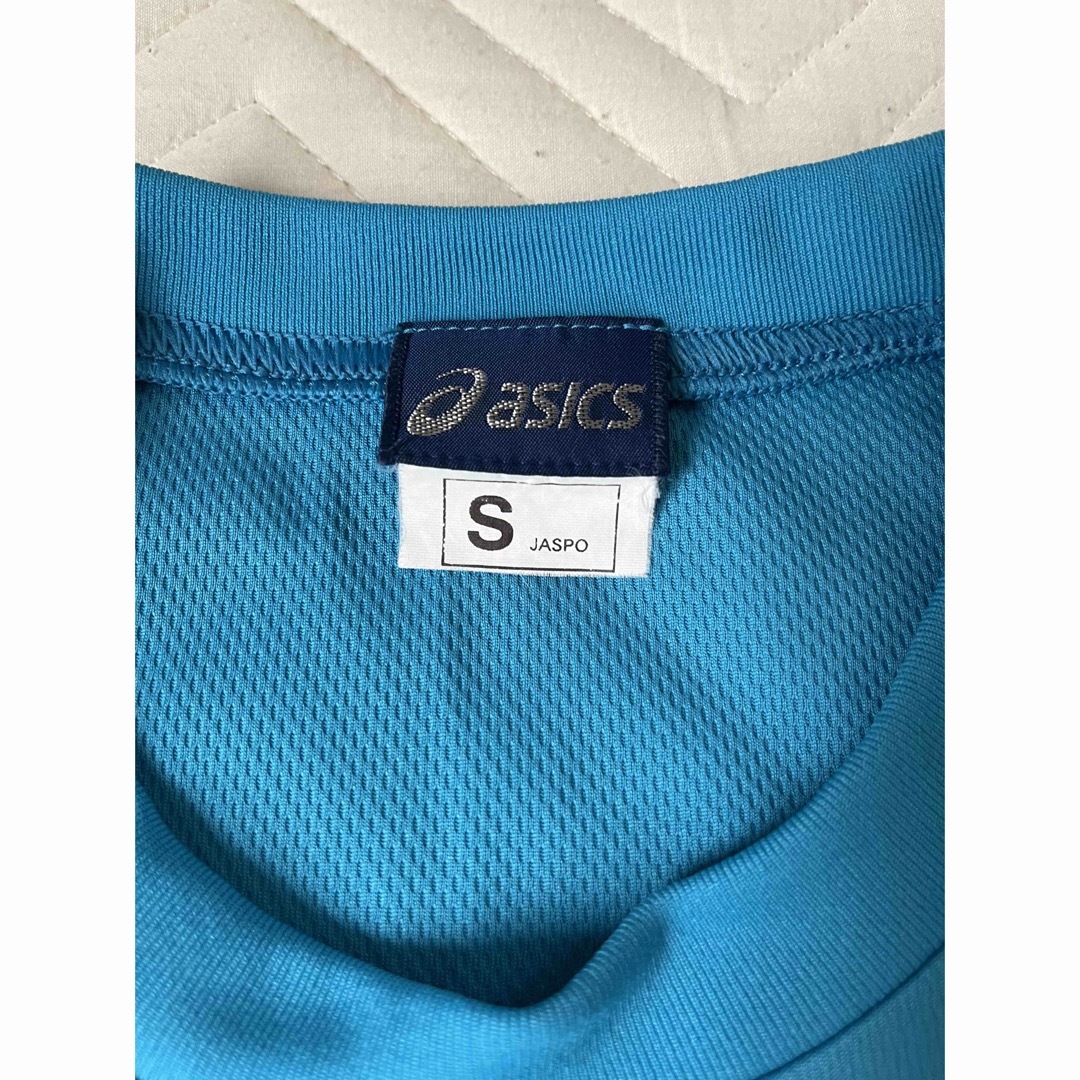 asics(アシックス)のasics ランニングイベントTシャツ　親子ペア　130   Sサイズ キッズ/ベビー/マタニティのキッズ服男の子用(90cm~)(Tシャツ/カットソー)の商品写真