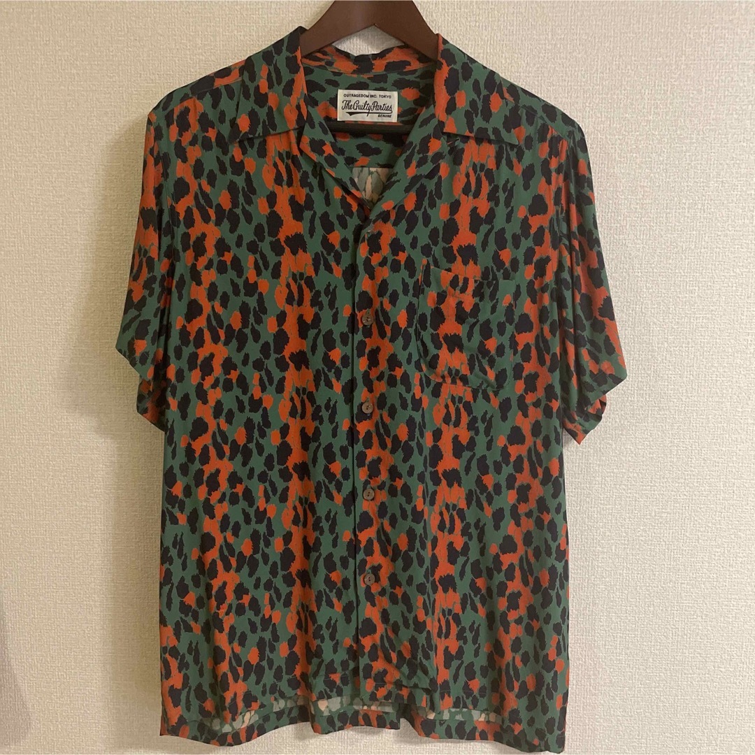 ワコマリア シャツ 半袖 レオパード 正規品 - シャツ