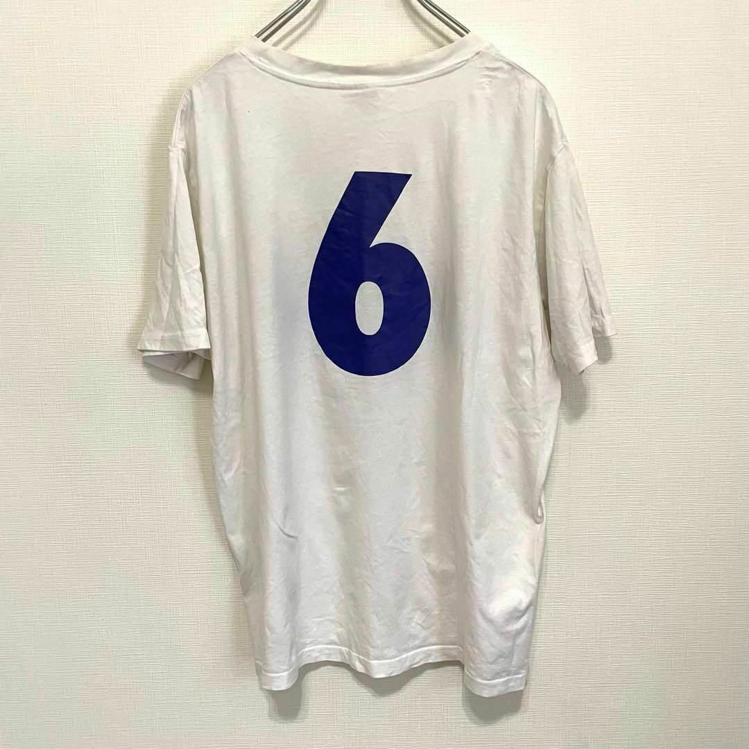 GU(ジーユー)のK432 GU ジーユー 半袖 プリント Tシャツ 白 Lサイズ シンプル レディースのトップス(Tシャツ(半袖/袖なし))の商品写真