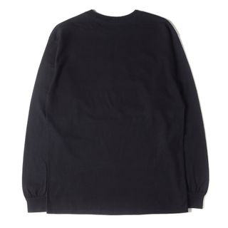 STANDARD CALIFORNIA スタンダードカリフォルニア Tシャツ サイズ:M VANS コラボ ファクトリー ロゴ クルーネック ロングスリーブ Tシャツ 長袖 VANS FACTORY TEAM ブラック 黒 トップス カットソー ロンT カジュアル ブランド 【メンズ】