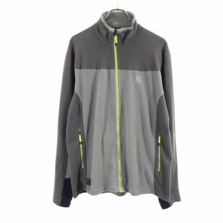 ホグロフス(Haglofs)のホグロフス アウトドア フリース XL グレー系 HAGLOFS ジャケット メンズ 【中古】  【230905】(ダッフルコート)