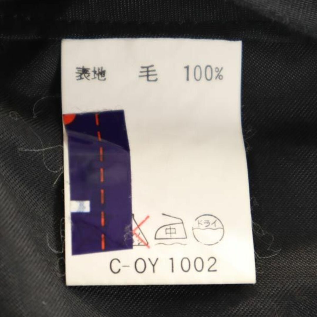 LANVIN - ランバン ウール100% スラックスパンツ R50-46-88 ネイビー