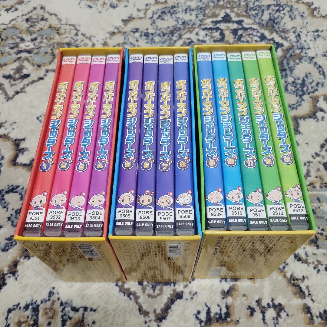 ボンバーマンジェッターズ DVD-BOX 全3巻-