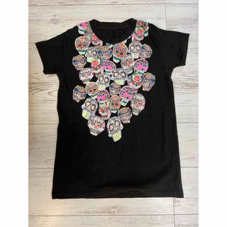 キャピタル(KAPITAL)のキャピタル　カラフルスカルプリントカットソーsize0(Tシャツ(半袖/袖なし))