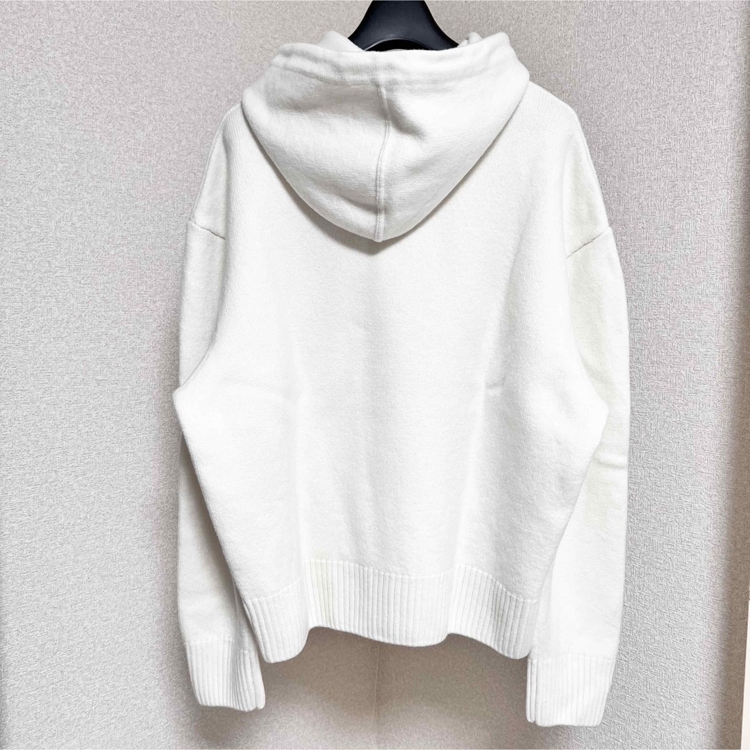 Ami Paris アミ ハート ニット フーディー パーカー Hoodie L