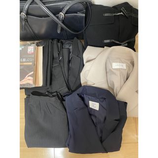 アオヤマ(青山)の【専用出品】就活セット　スーツ　就活バッグ　リクルートスーツ(スーツ)