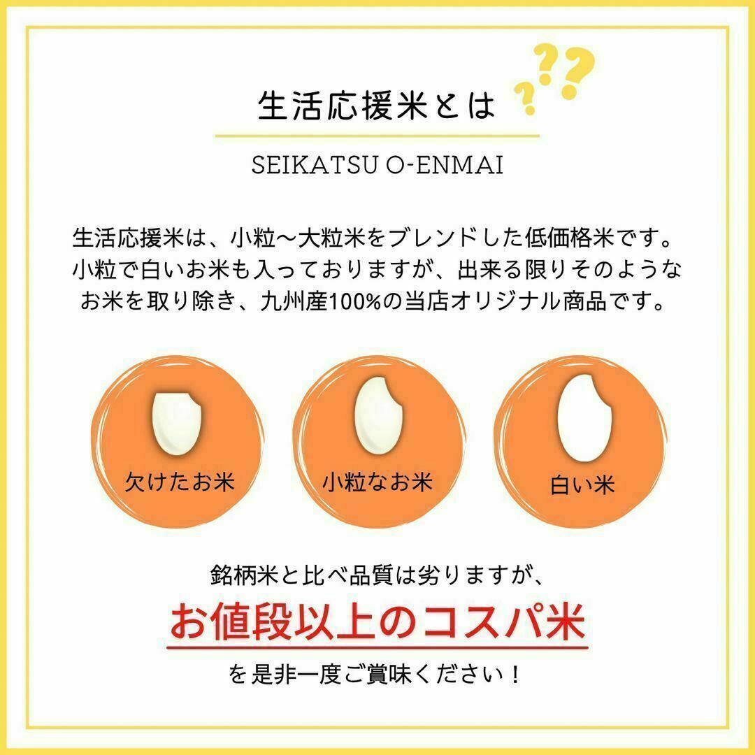 生活応援米 20kg コスパ米 大粒入り お米 おすすめ 激安 美味しい 安い
